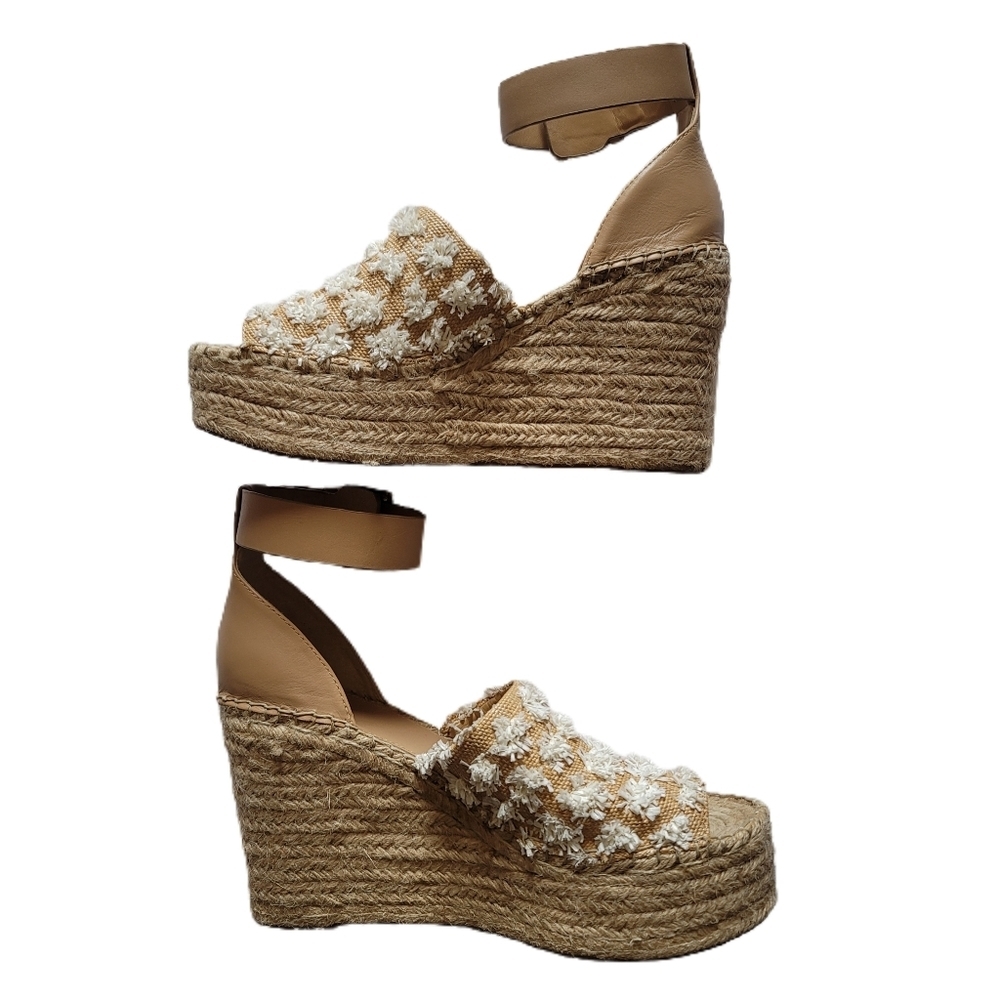 Marc Jacobs Sandals 9.5M Adalyn Espadrille Wedge